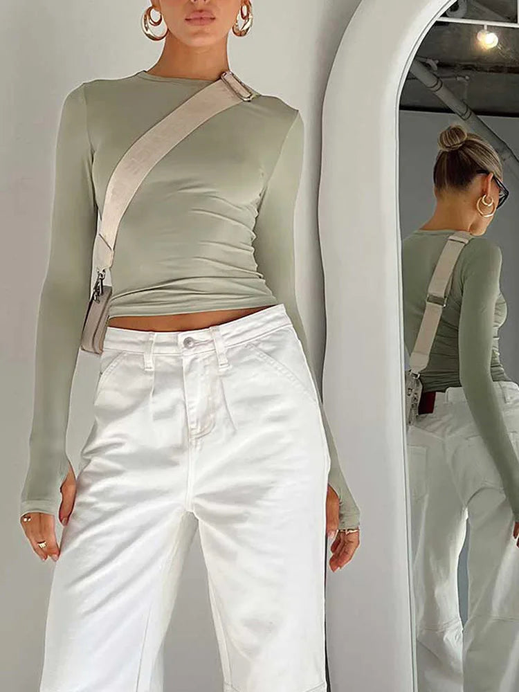 Kaia Halter Crop Top — alternate view 4