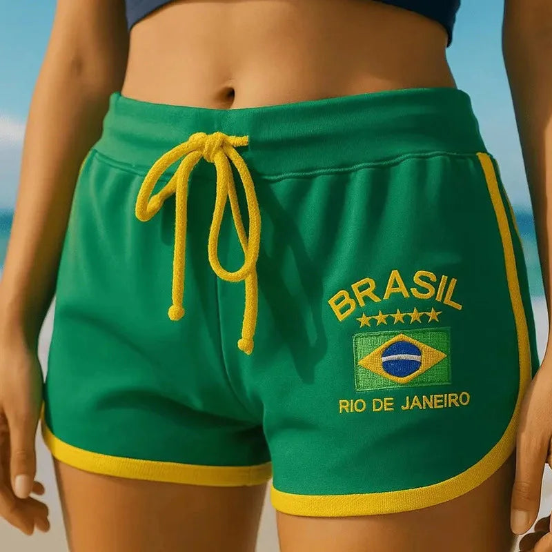 Rio Contrast Dolphin Shorts — alternate view 5