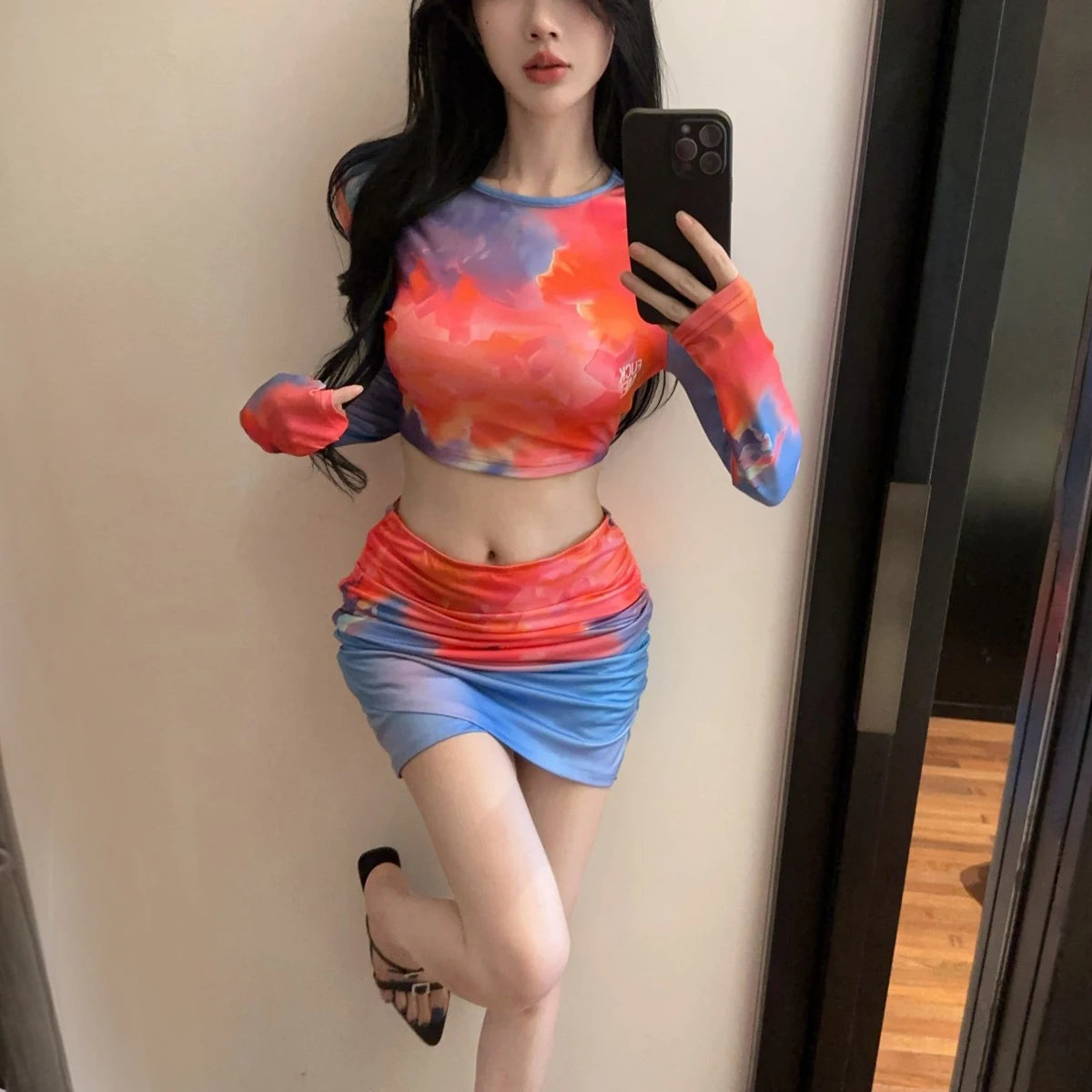 Zora Tie-Dye Skirt Co-Ord product view 15