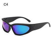 Nyx Rimless Wrap Sunglasses product view 10