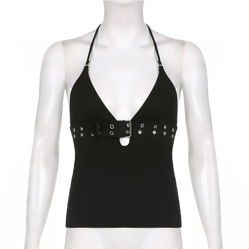 Anais Sheer Lace Crop Top — alternate view 6