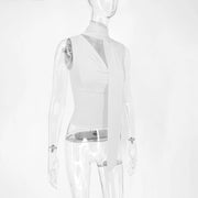 Arielle Draped Halter Top product view 16