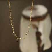 Cassia Layered Crystal Necklace product view 17