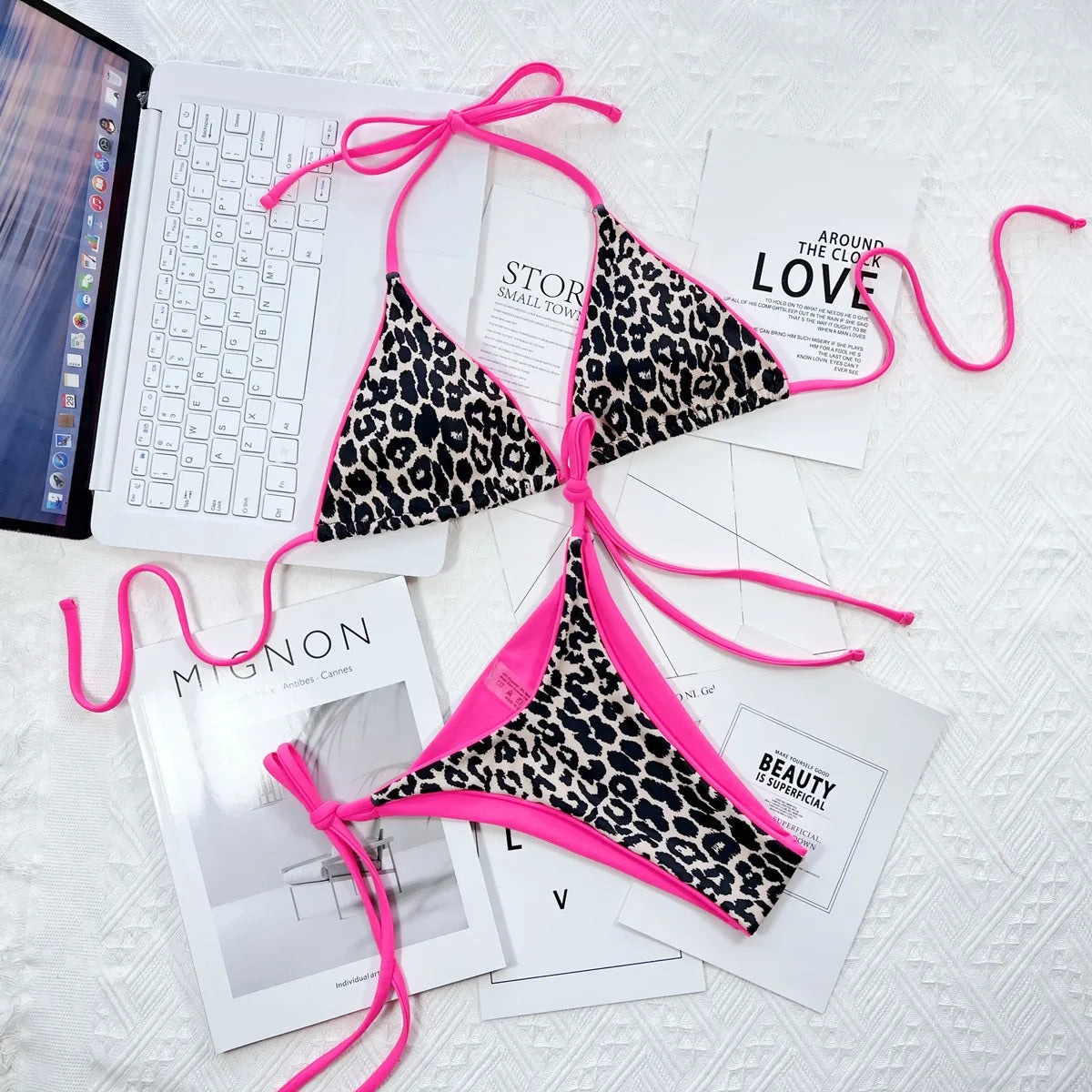 Livia Neon Bikini Set product view 10
