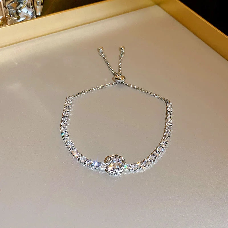 Celeste Crystal Tennis Bracelet product view 15