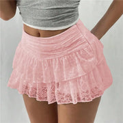 Flora Ruffle Bloomer Mini Skirt product view 14