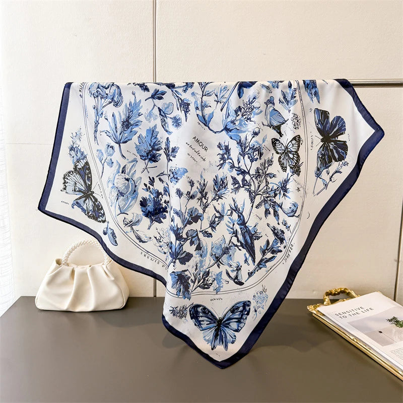 Celia Butterfly Satin Scarf product view 22