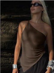 Mila Asymmetric One-Shoulder Top product view 15