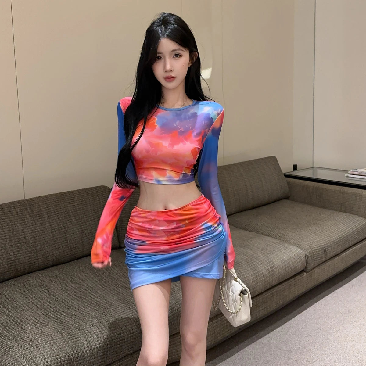 Zora Tie-Dye Skirt Co-Ord product view 9