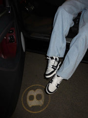 Estelle Embroidered Low-Rise Jeans — alternate view 5