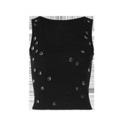 Inez Crystal Ribbed Tank product view 26