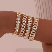 Sienna Crystal Link Bracelet — Luxe Bae product image
