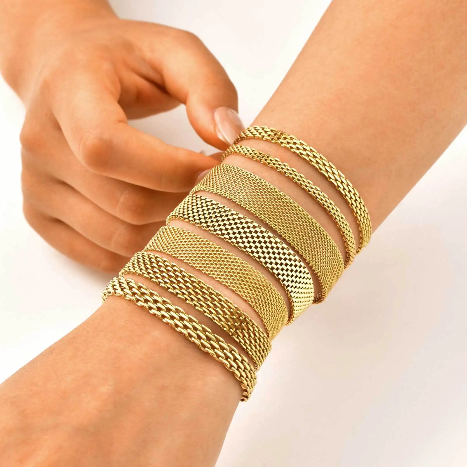 Sera Woven Mesh Bracelet product view 5