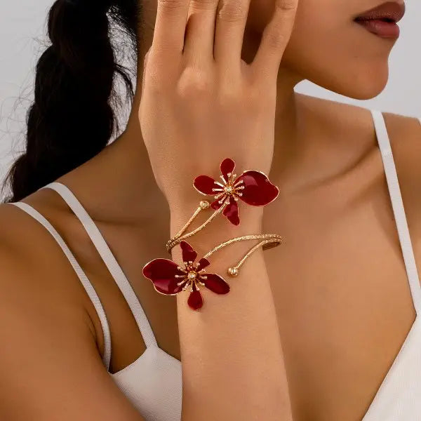 Rosalie Floral Arm Cuff product view 16