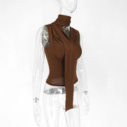 Arielle Draped Halter Top product view 31