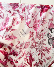 Celia Butterfly Satin Scarf product view 7