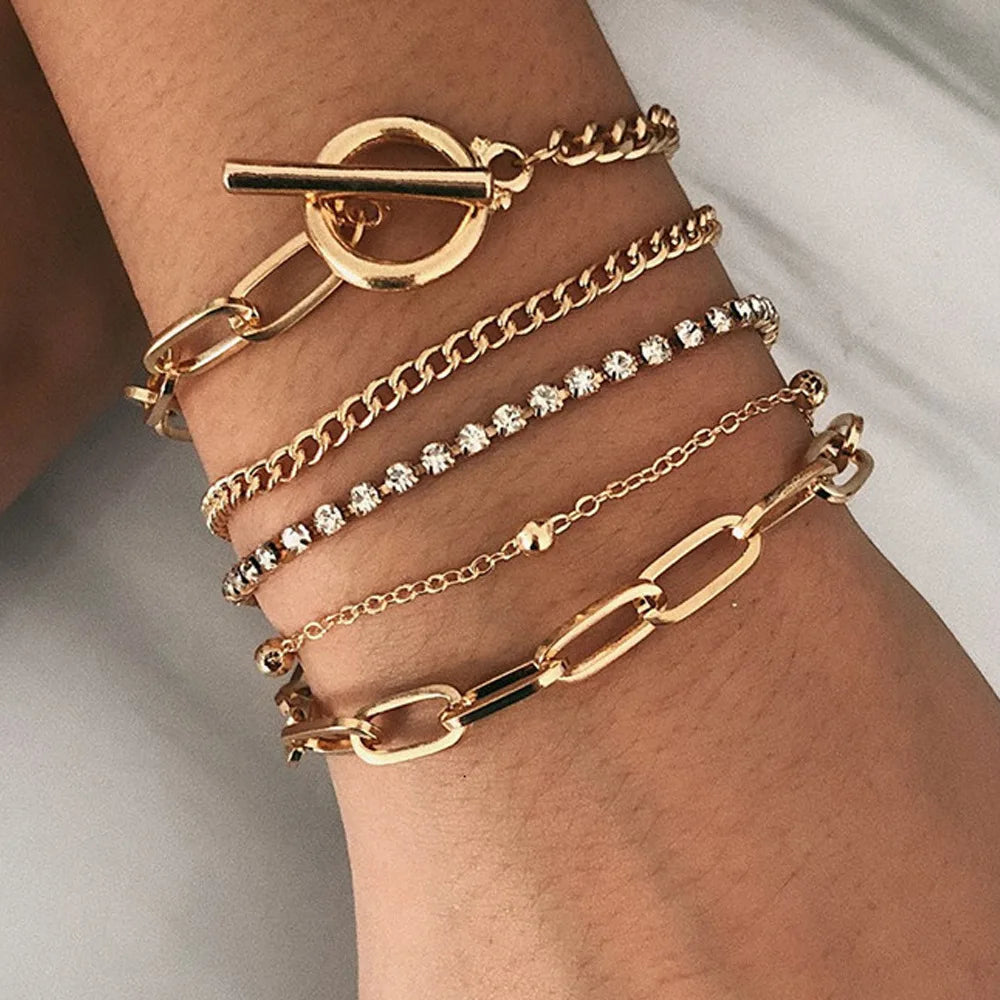 Celeste Crystal Tennis Bracelet product view 9