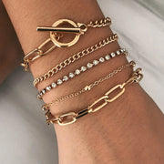 Celeste Crystal Tennis Bracelet product view 9