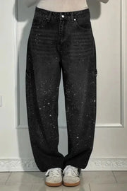 Astra Crystal Straight Jeans — alternate view 7