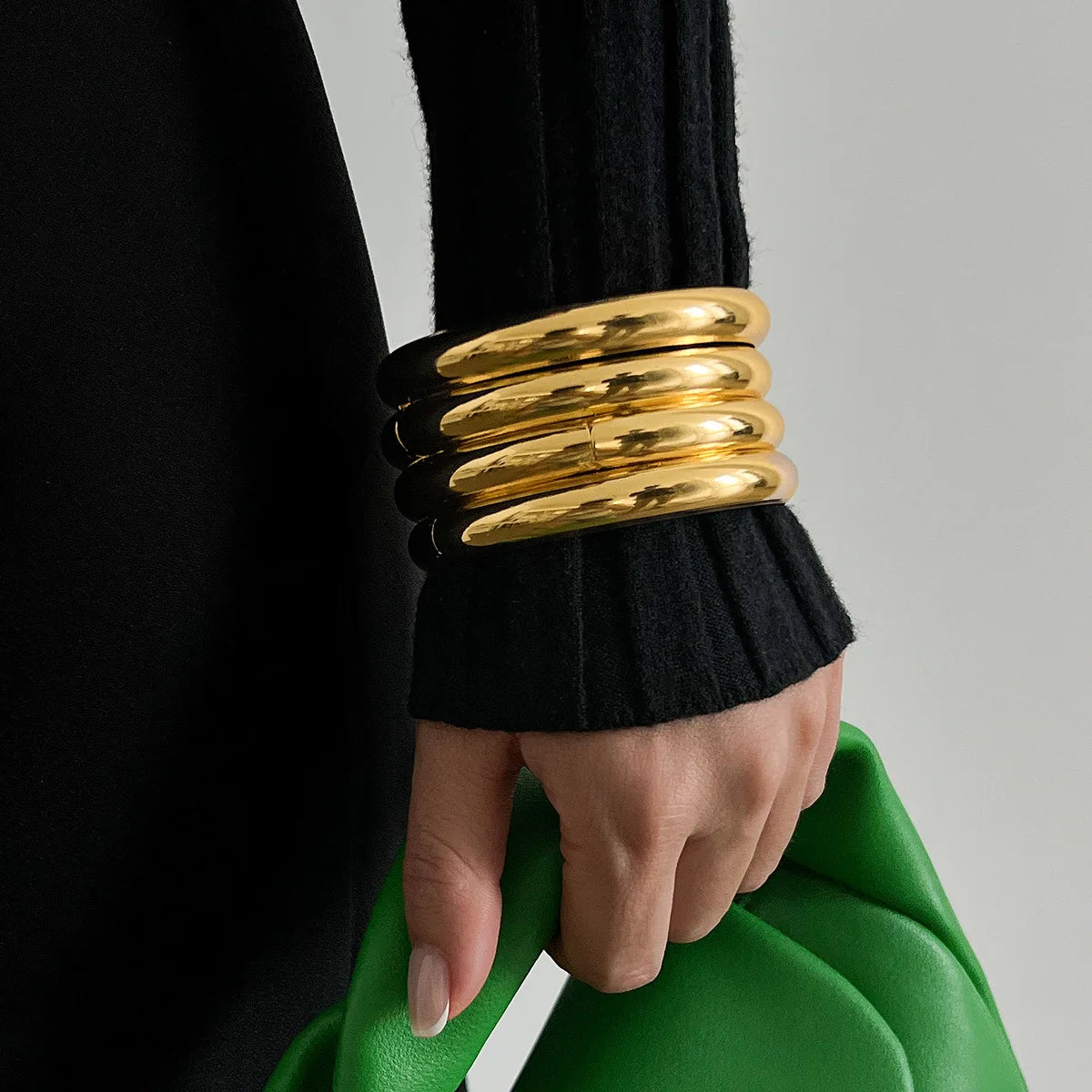 Maren Textured Bangle Set product view 12