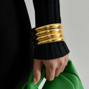 Maren Textured Bangle Set product view 12