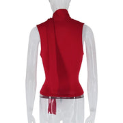 Arielle Draped Halter Top product view 23