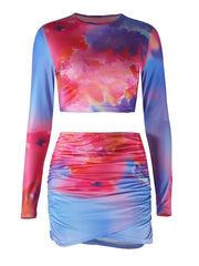 Zora Tie-Dye Skirt Co-Ord product view 5