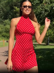 Opal Printed Mini Dress — alternate view 5