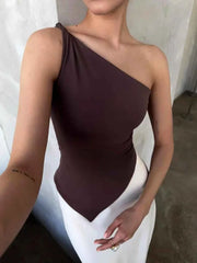 Mila Asymmetric One-Shoulder Top product view 4