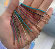 Celeste Crystal Tennis Bracelet product view 8