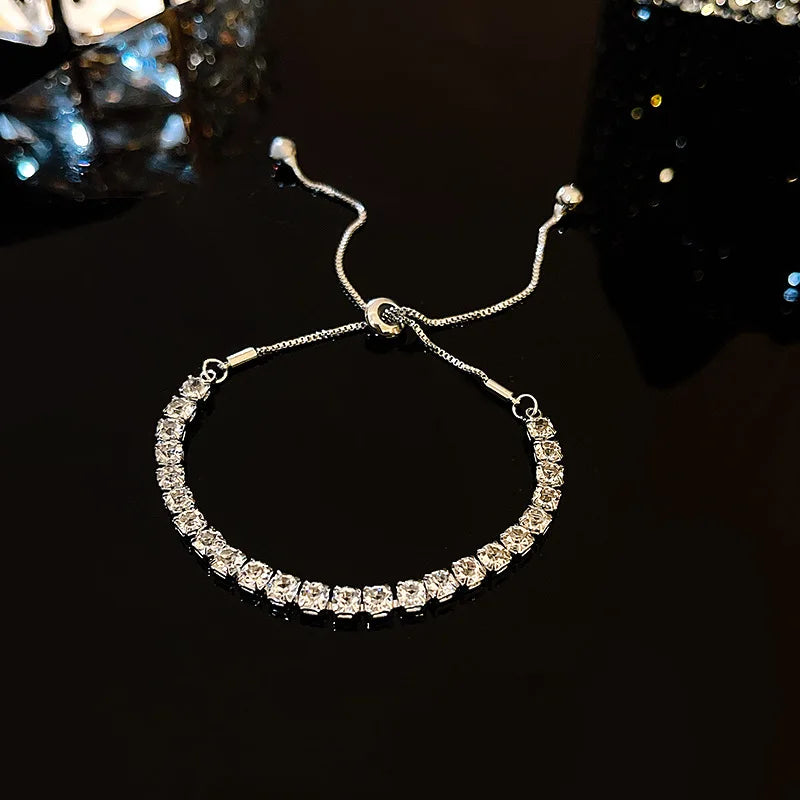 Celeste Crystal Tennis Bracelet product view 30