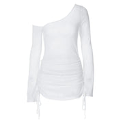 Lyra Sheer Ruched Mini Dress product view 5