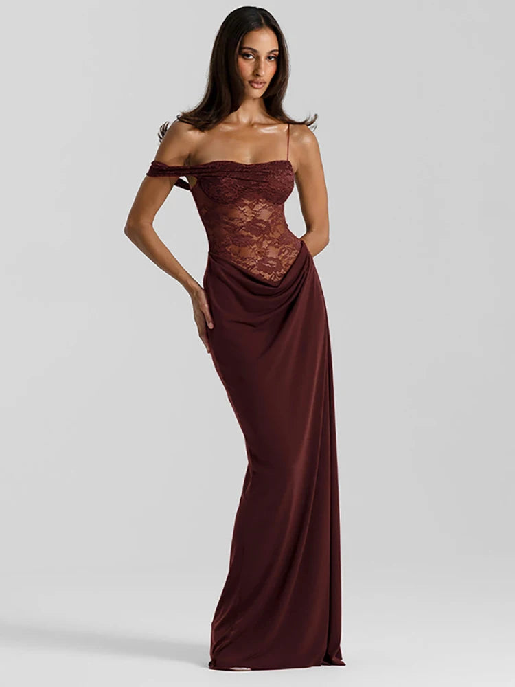 Etta Lace Maxi Dress — alternate view 8
